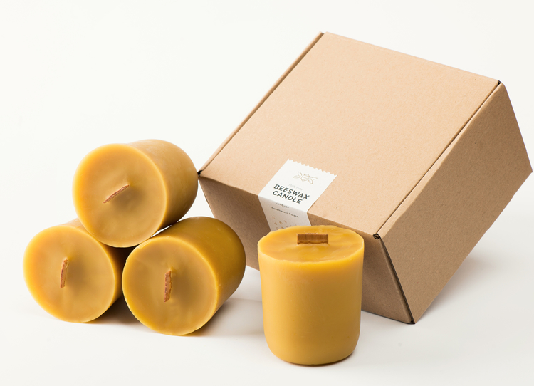 Beeswax candle refills